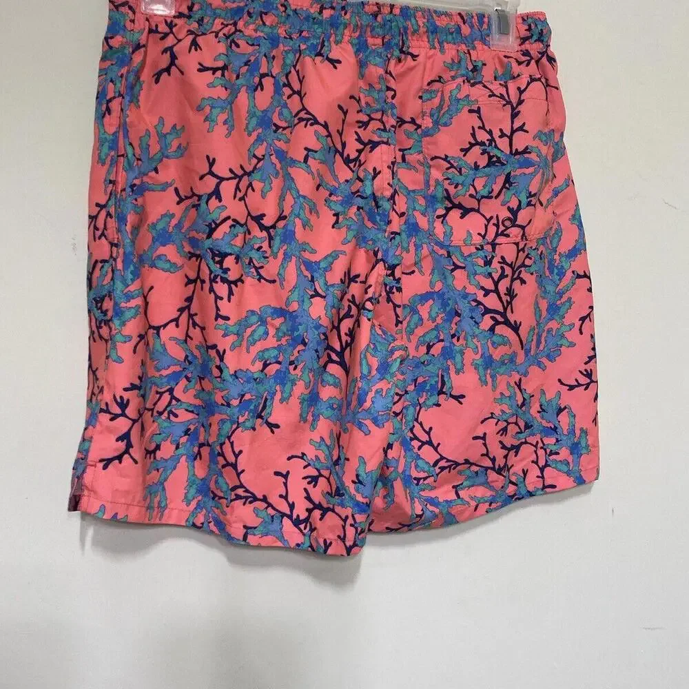 Old Navy Swim Trunks Mens swim shorts Men’s Size M Pink Blue